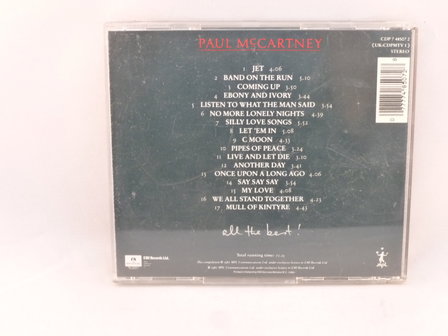 Paul McCartney -  All the best!