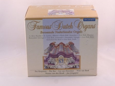 Famous Dutch Organs - Beroemde Nederlandse Orgels (10 CD)