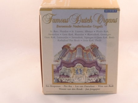 Famous Dutch Organs - Beroemde Nederlandse Orgels (10 CD)