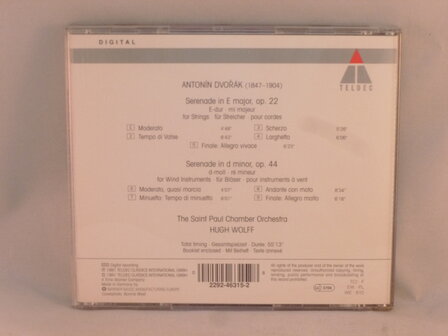 Dvorak: Serenades, Hugh Wolff, Saint Paul Chamber Orchestra