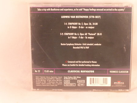 Beethoven - Symphony 2,6 / Erich Leinsdorf