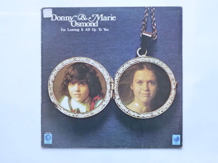 Donny &amp; Marie Osmond - I&#039;m leaving it all up to you (LP)