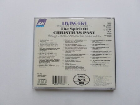 The Spirit of Christmas Past (ASV)