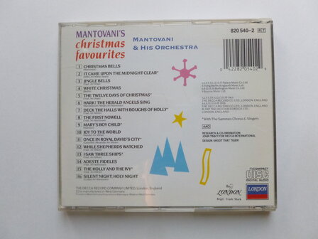 Mantovani - Christmas Favourites