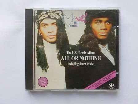 Milli Vanilli - The U.S. Remix Album &#039;&#039;All or Nothing&#039;&#039;