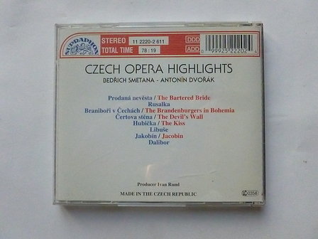 Czech Opera Highlights - Smetana / Dvorak