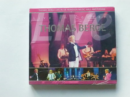 Thomas Berge - Live in de Heineken Music Hall Concert (2 CD) Nieuw