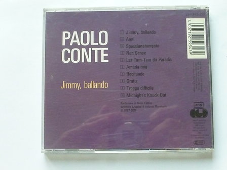 Paolo Conte - Jimmy, Ballando