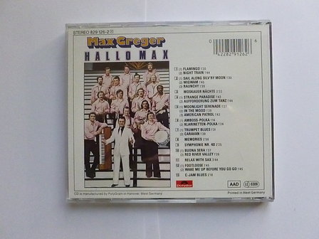 Max Greger - Hallo Max