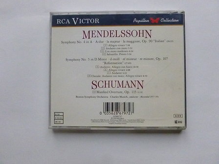 Mendelssohn / Schumann - Charles Munch
