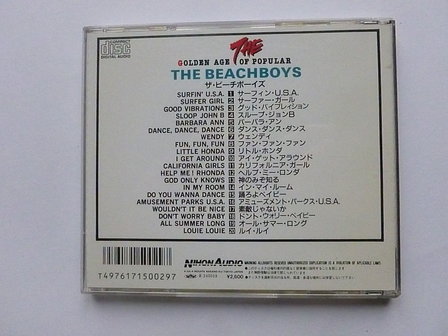 The Beach Boys - Golden age of popular (japanse cd)
