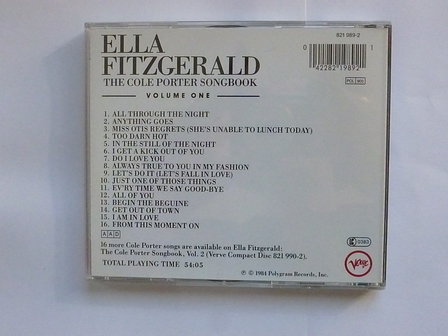 Ella Fitzgerald - The Cole Porter Songbook volume 1