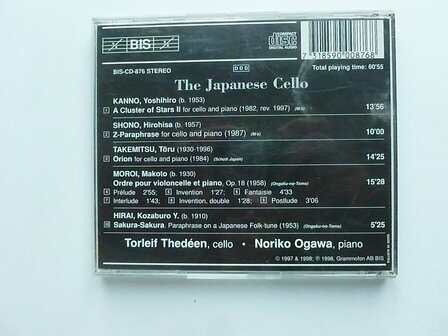 The Japanse Cello - Torleif Thedeen / Ogawa