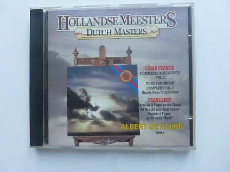 Albert de Klerk - Franc / Liszt Organ Music vol. 3