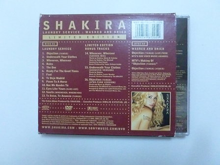 Shakira - Washed and dried / Laundry service (CD + DVD)