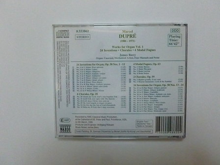 Dupr&eacute; - Works for Organ vol.1