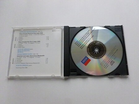 Mozart pianoconcerto 22 / Handel suite 5 - Alicia de Larrocha