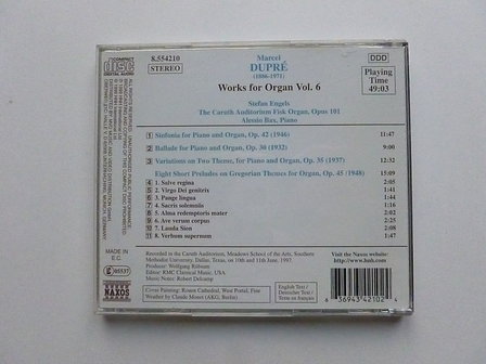 Dupre - Works for Organ vol. 6