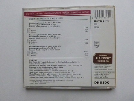 Bach - Brandenburgische Konzerte / I Musici