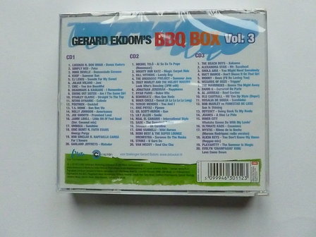 Gerard Ekdom&#039;s BBQ Box vol.3 (3 CD) Nieuw