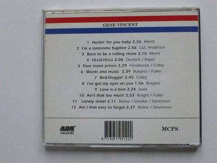 Gene Vincent - Born to be a rolling stone