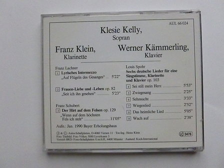 Lacher , Schubert, Spohr - Klesie Kelly