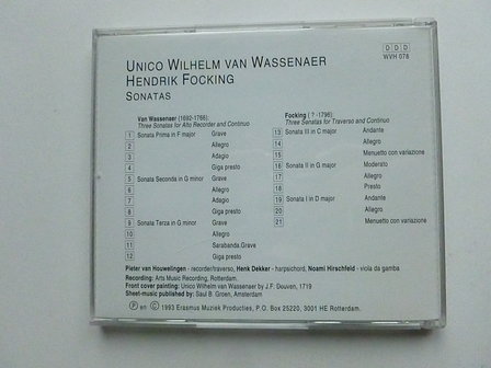 Unico Wilhelm van Wassenaer - Hendrik Focking