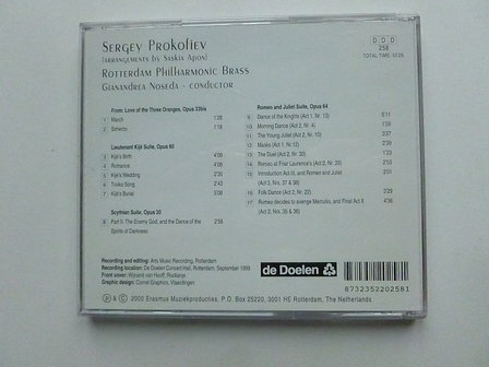 Prokofiev - Love of the three oranges / Rotterdam Philharmonic Brass