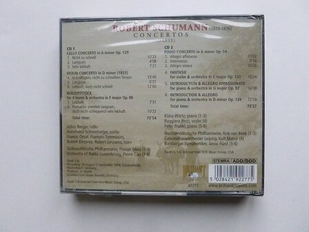 Robert Schumann - Concertos (2CD) Nieuw