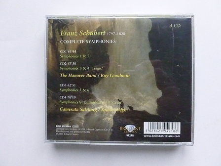 Schubert - Complete Symphonies / Roy Goodman (4 CD)