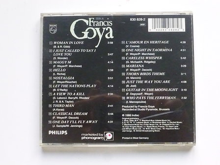 Francis Goya - This is Francis Goya