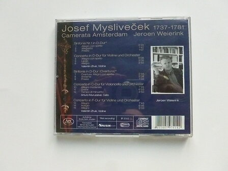 Josef Myslivecek - Camerata Amsterdam / Jeroen Weierink 