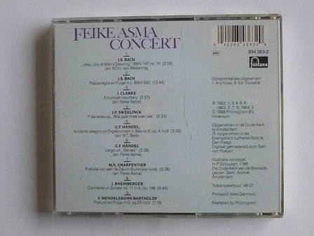 Feike Asma - Concert