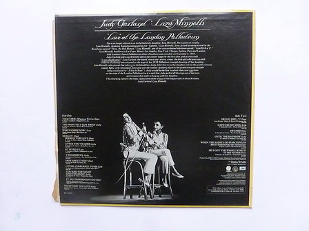 Judy Garland , Liza Minnelli - Live at the London Palladium (LP)