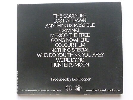 Matthew de Zoete - Colour Film