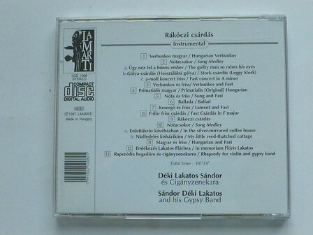 Sandor Deki Lakatos - Rakoczi Csardas