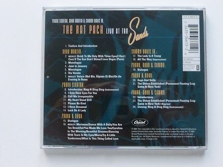 The Rat Pack - Live at the Sands (frank sinatra, dean martin, sammy davis jr.)