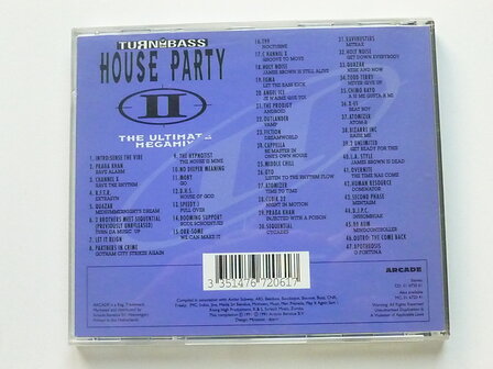 Turn up the Bass - House Party II / The Ultimate Megamix