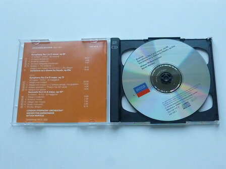 Brahms - Symphonies 1 &amp; 2 / Istvan Kertesz (2 CD)