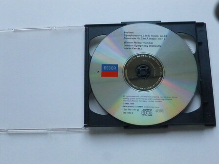 Brahms - Symphonies 1 &amp; 2 / Istvan Kertesz (2 CD)