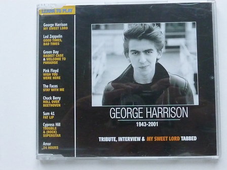 George Harrison - Tribute, interview &amp; my sweet Lord tabbed