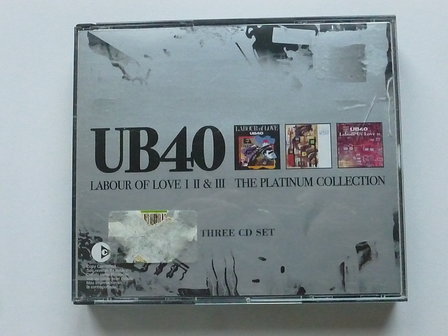 UB40 - Labour of Love 1,II &amp; III / The platinum Collection (3 CD)