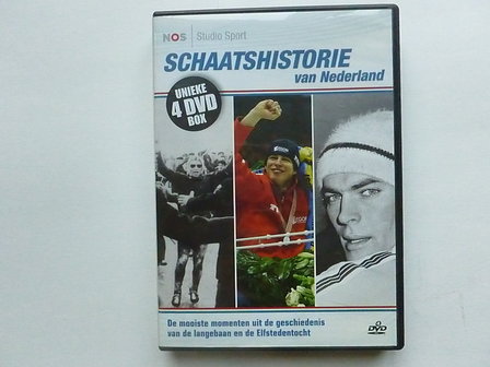 Schaatshistorie van Nederland - NOS Studio Sport (4 DVD)