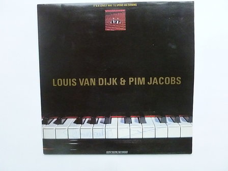 Louis van Dijk &amp; Pim Jacobs - it&#039;s a lovely way (LP) gesigneerd