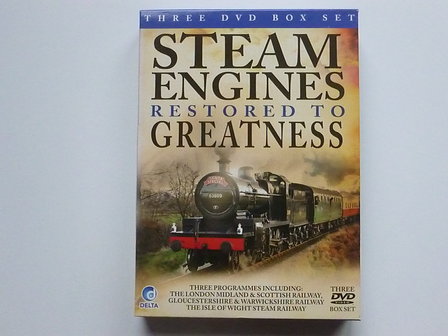 Steam Engines restored to Greatness (3 DVD)