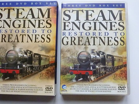 Steam Engines restored to Greatness (3 DVD)