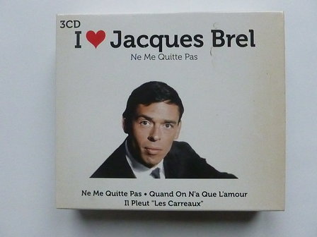 Jacques Brel - Ne me quitte pas (3 CD)