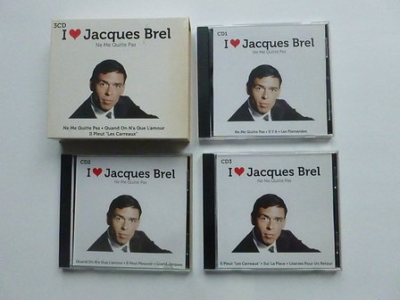 Jacques Brel - Ne me quitte pas (3 CD)