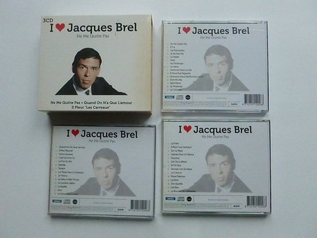 Jacques Brel - Ne me quitte pas (3 CD)