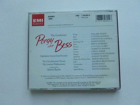 Gershwin - Porgy and Bess / Simon Rattle